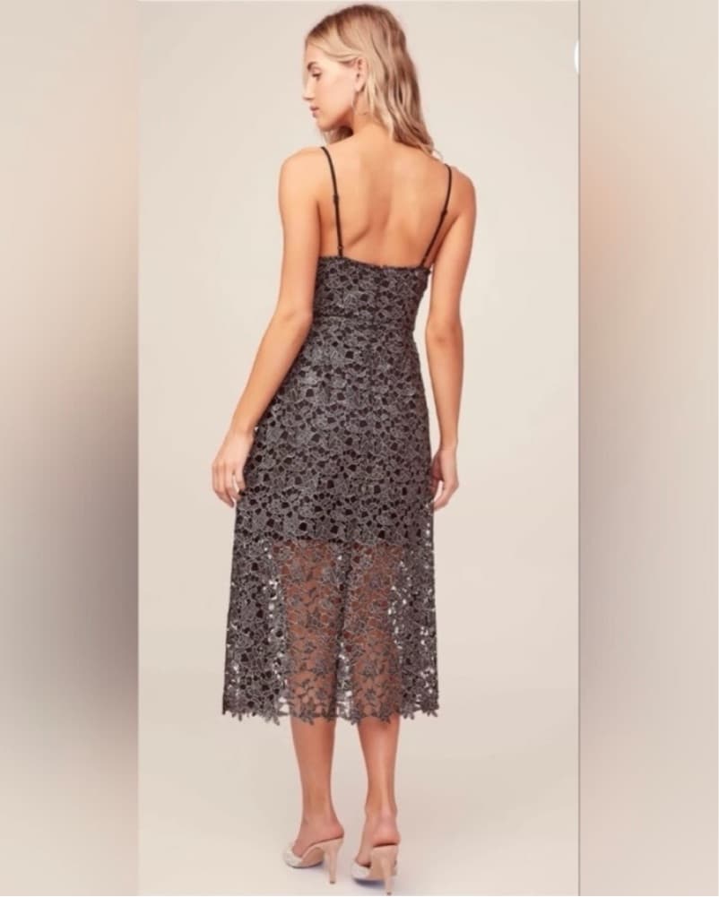 ASTR The Label Lace A-Line Midi Dress - Image 2
