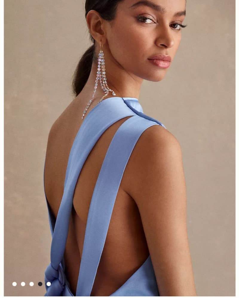 Elegant Satin Maxi Dress - Image 4