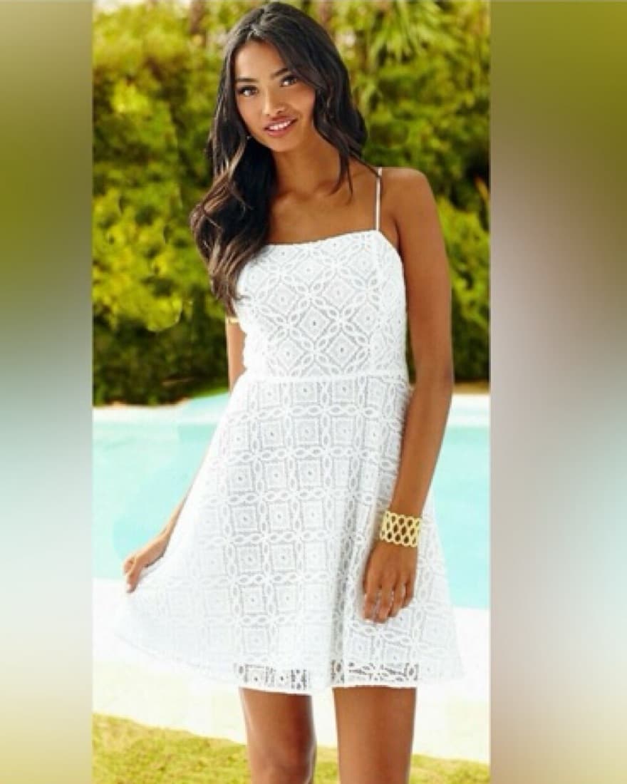 Lilly Pulitzer White Mini Dress - Image 2