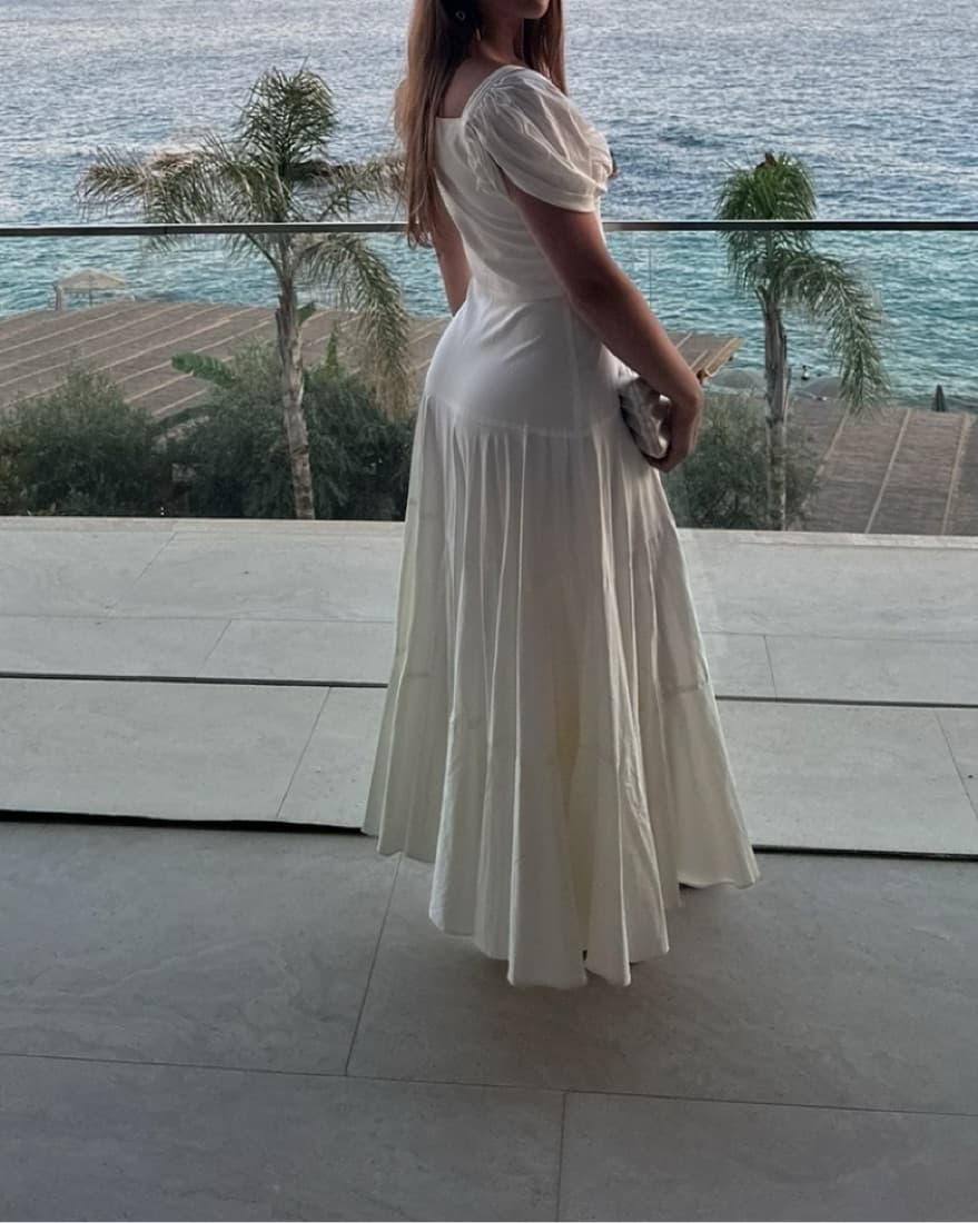 Cult Gaia Mina Cotton Dress - Image 3