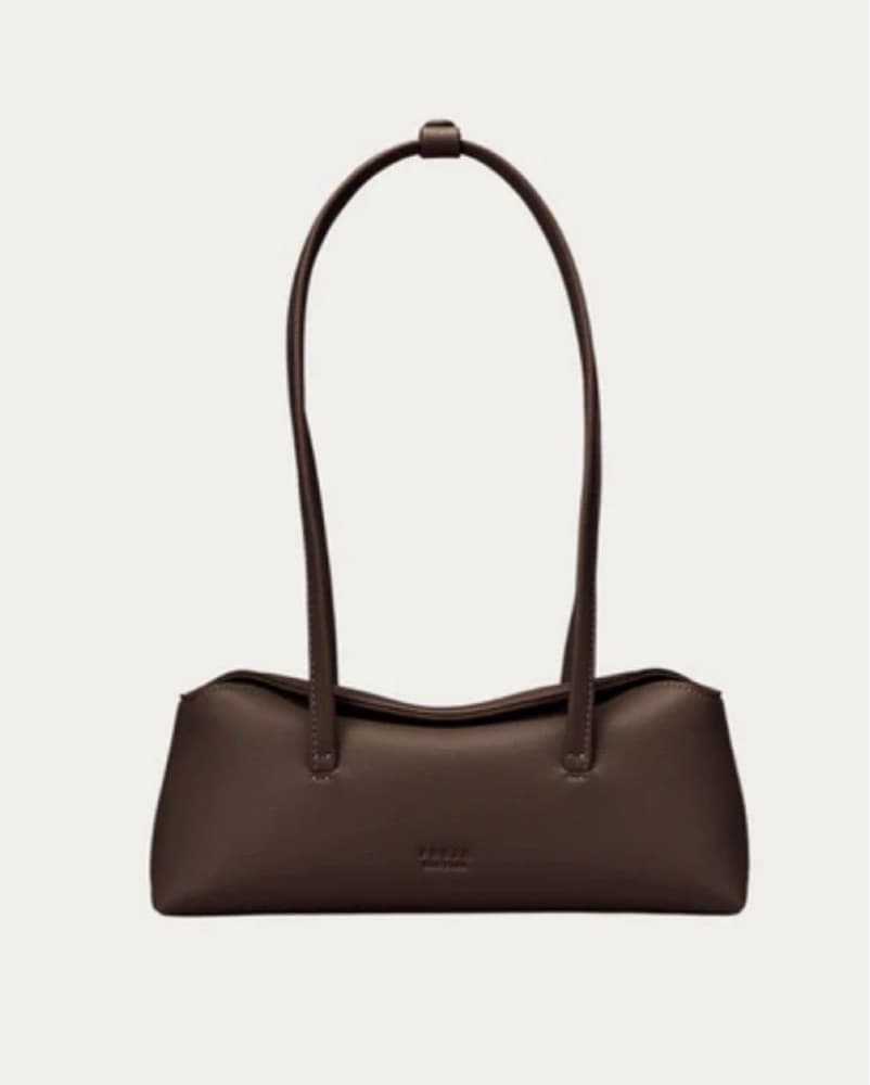 Freja Espresso Mini Chrystie Bag - Image 3