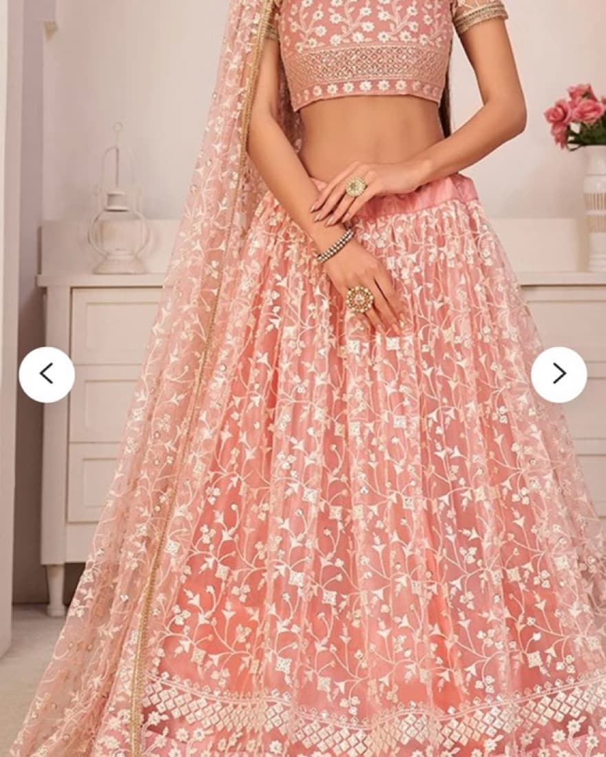 Pink Lehenga - Image 2