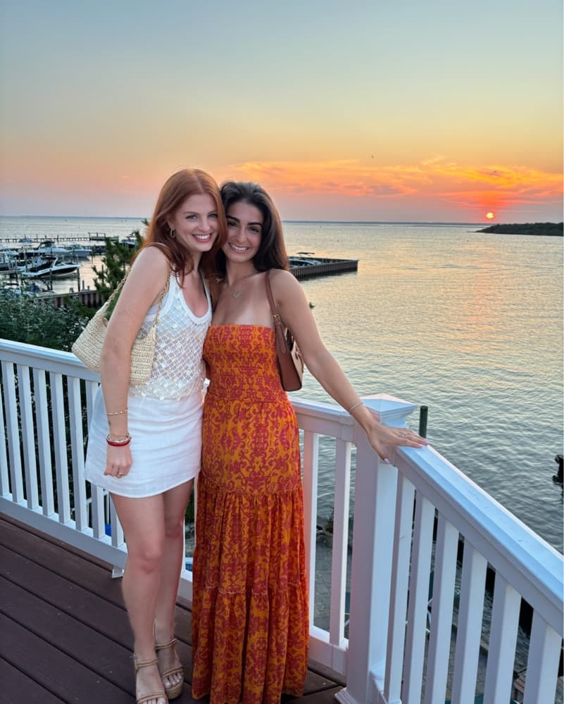 Pink And Orange Maxi - Image 1