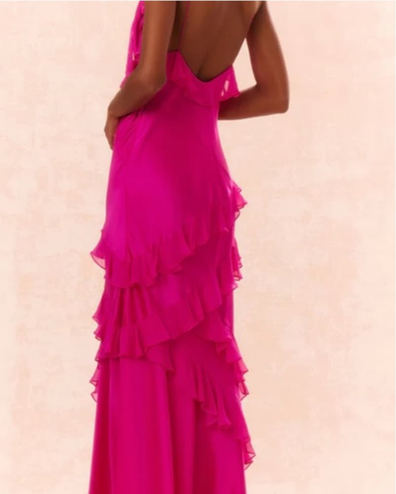 Loveshackfancy Rialto Dress In Fuschia - Image 2