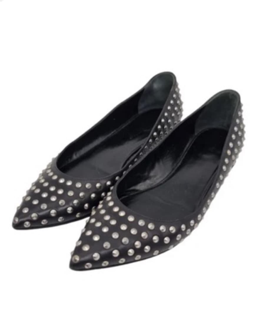 Saint Laurent Studded Flats - Image 3