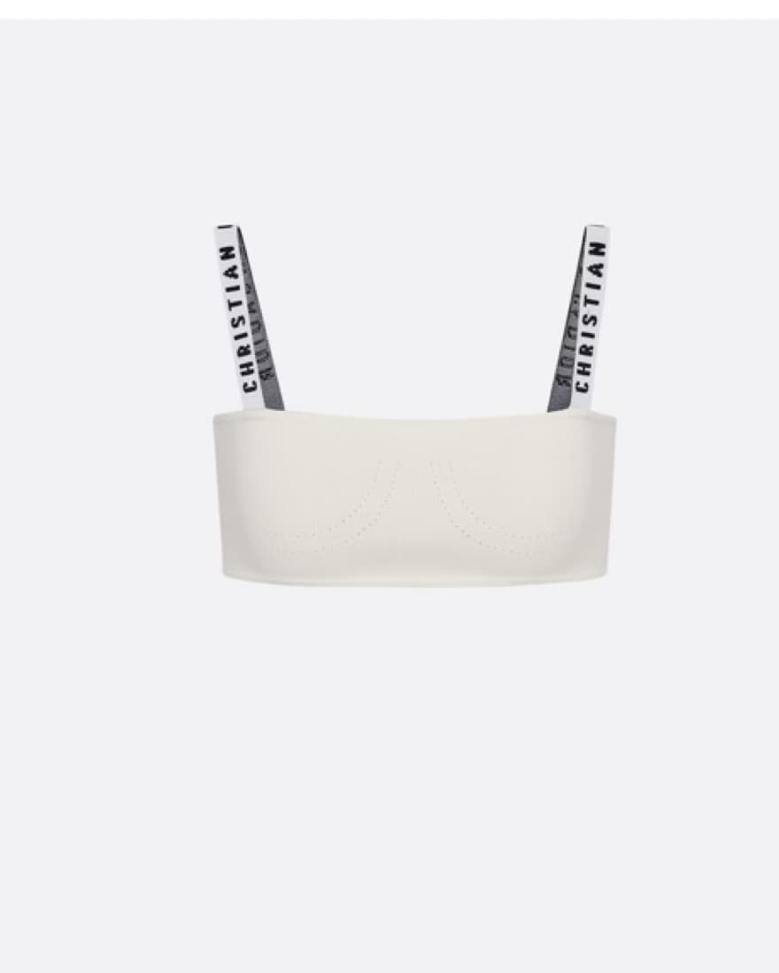 Christian Dior Logo Bralette - Image 3