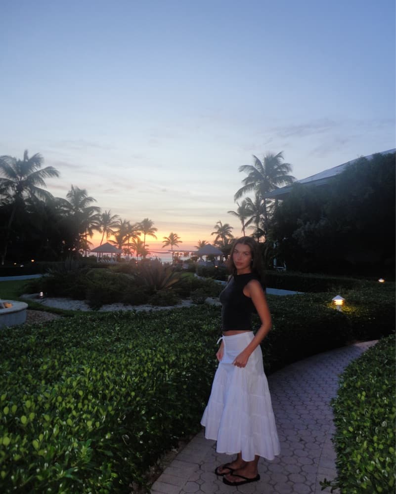 Paloma Wool White Skirt - Image 1