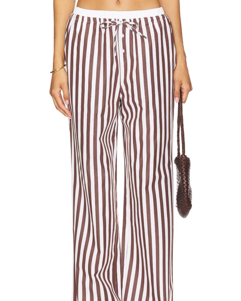 Chic Striped Wide-Leg Pants - Image 4