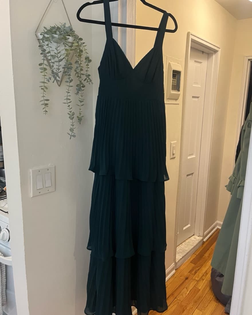 Pleated Backless Maxi dress - Image 3
