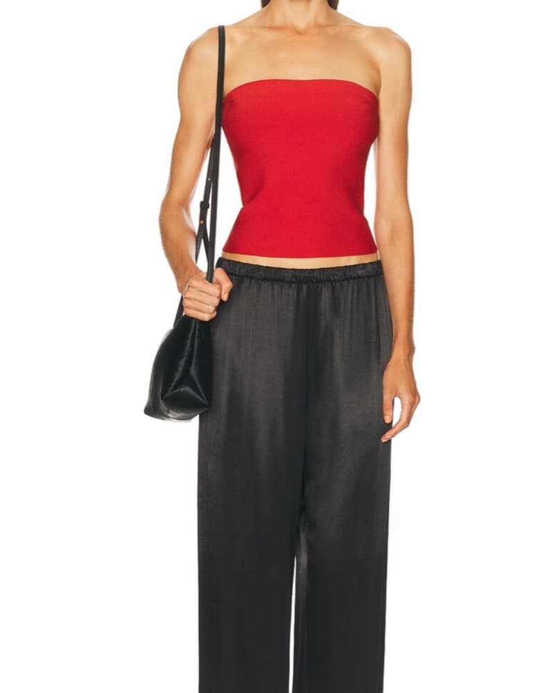 SIMKHAI Nicole Tube Top (BUBBLEGUM)  - Image 1
