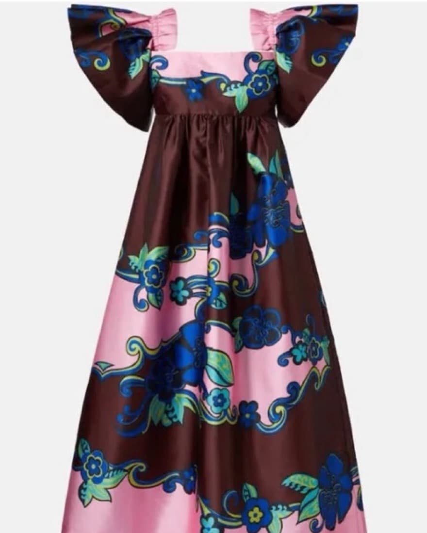 Alemais Vibrant Floral Dress - Image 2