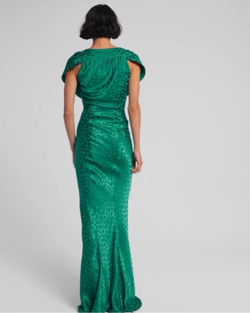 Rat & Boa Odessa Green Dress - Image 2