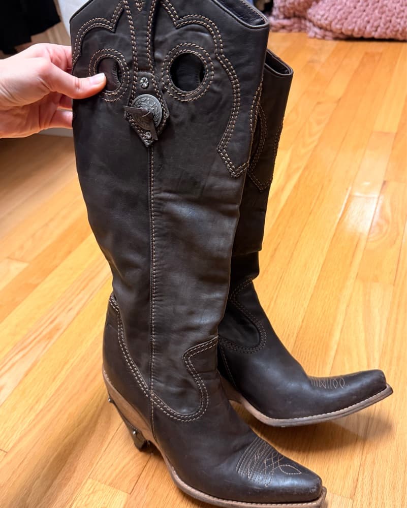 JOHN GALLIANO DIOR Vintage Cowboy Boot - Image 9