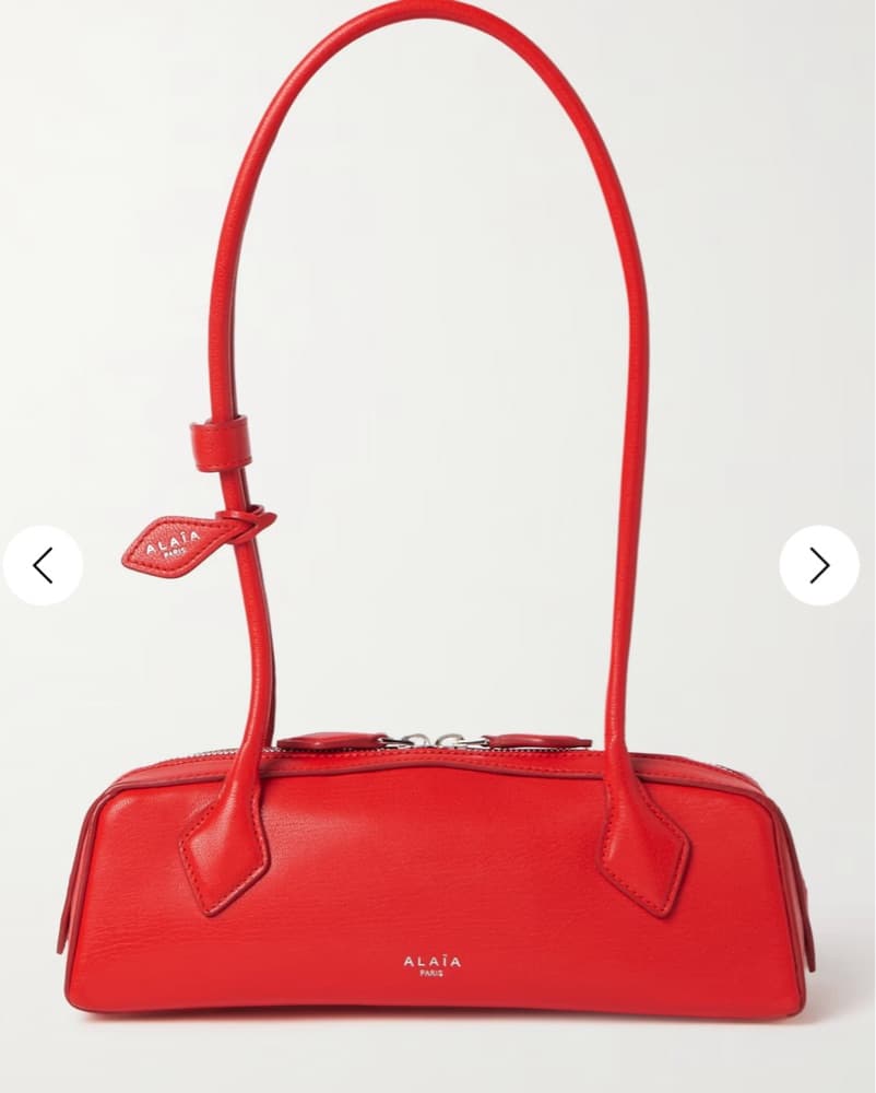 Vibrant Red Alaia Le Teckel - Image 2