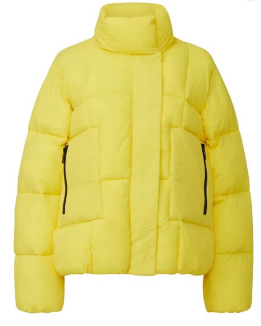 Yellow Puffer Jacket - Image 2