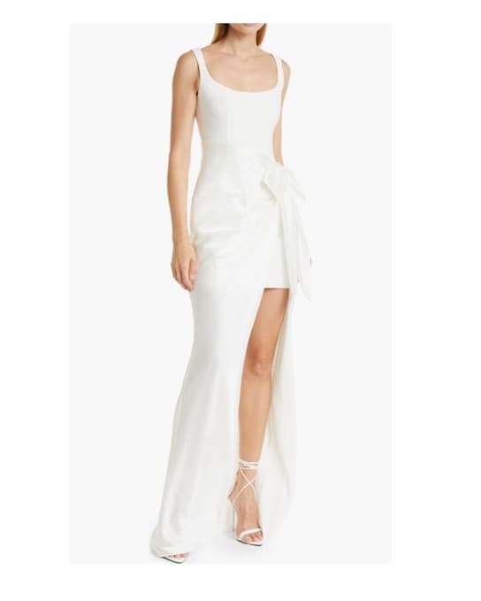  Cinq à Sept Marian Ruched Gown - Image 2