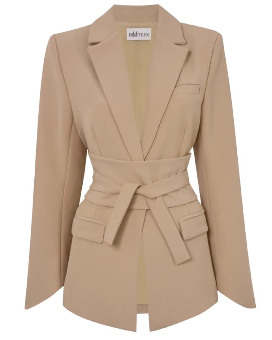 Odd Muse Camel Blazer - Image 3