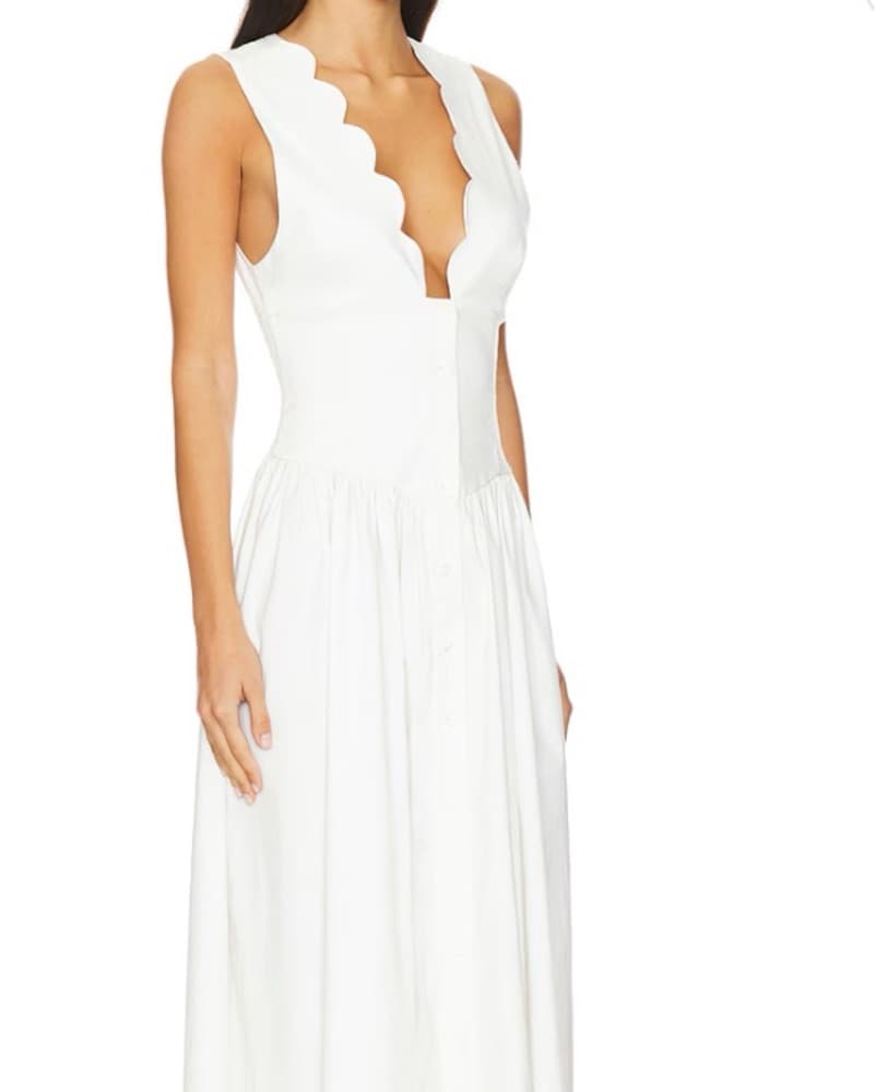 White Midi/Maxi WeWoreWhat - Image 2