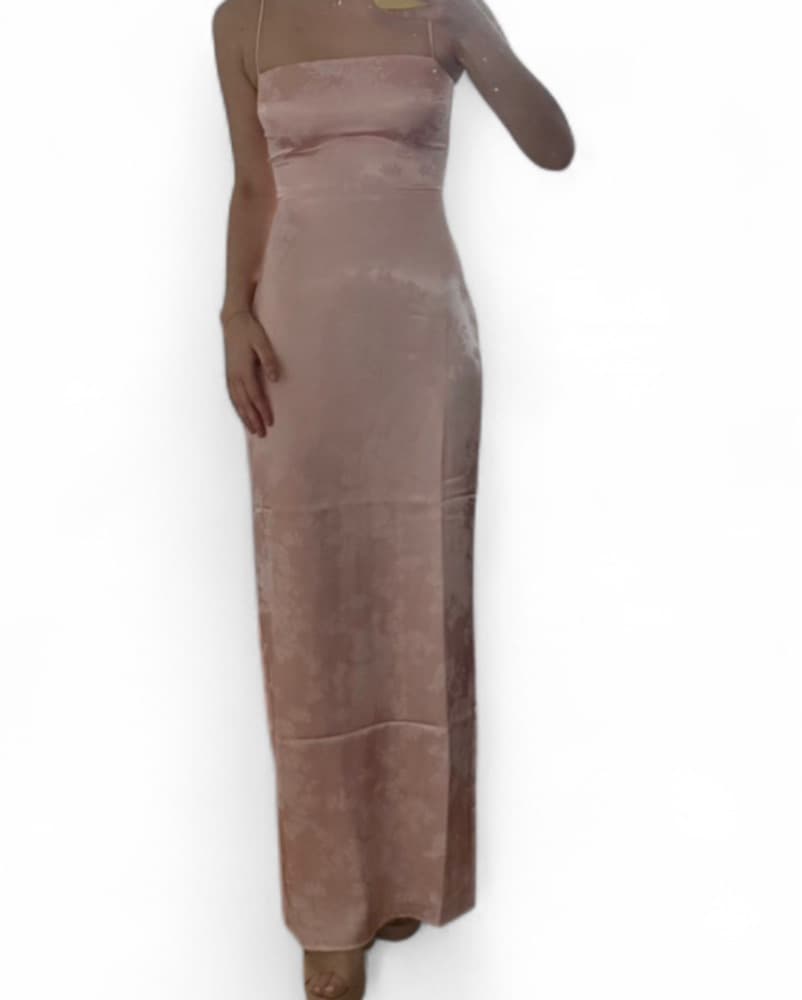 Reformation Frankie Silk Dress - Image 3