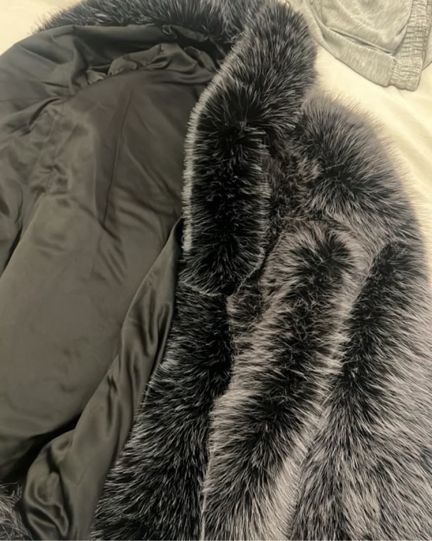 Faux Fur Coat - Image 3