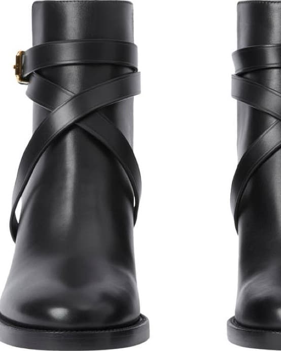 Burberry Pryle Check Block Heel Bootie - Image 2