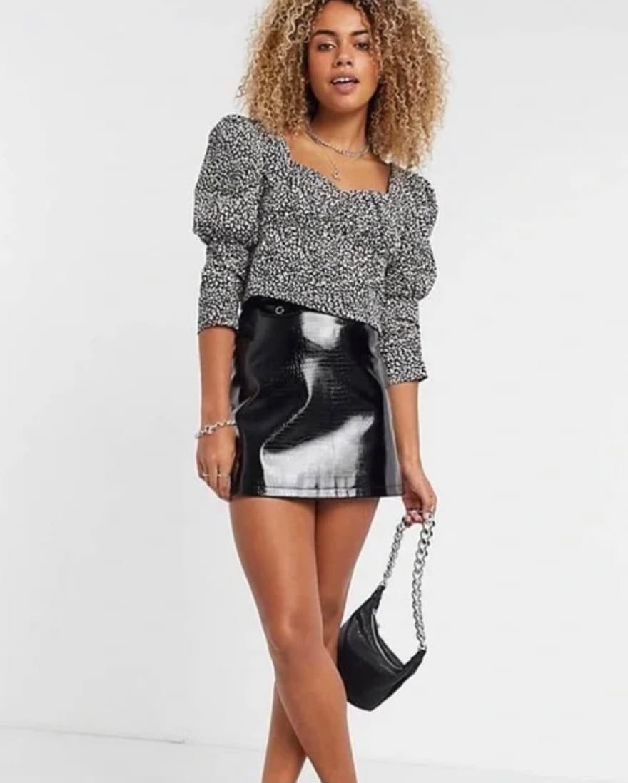Topshop Corset Blouse - Image 2