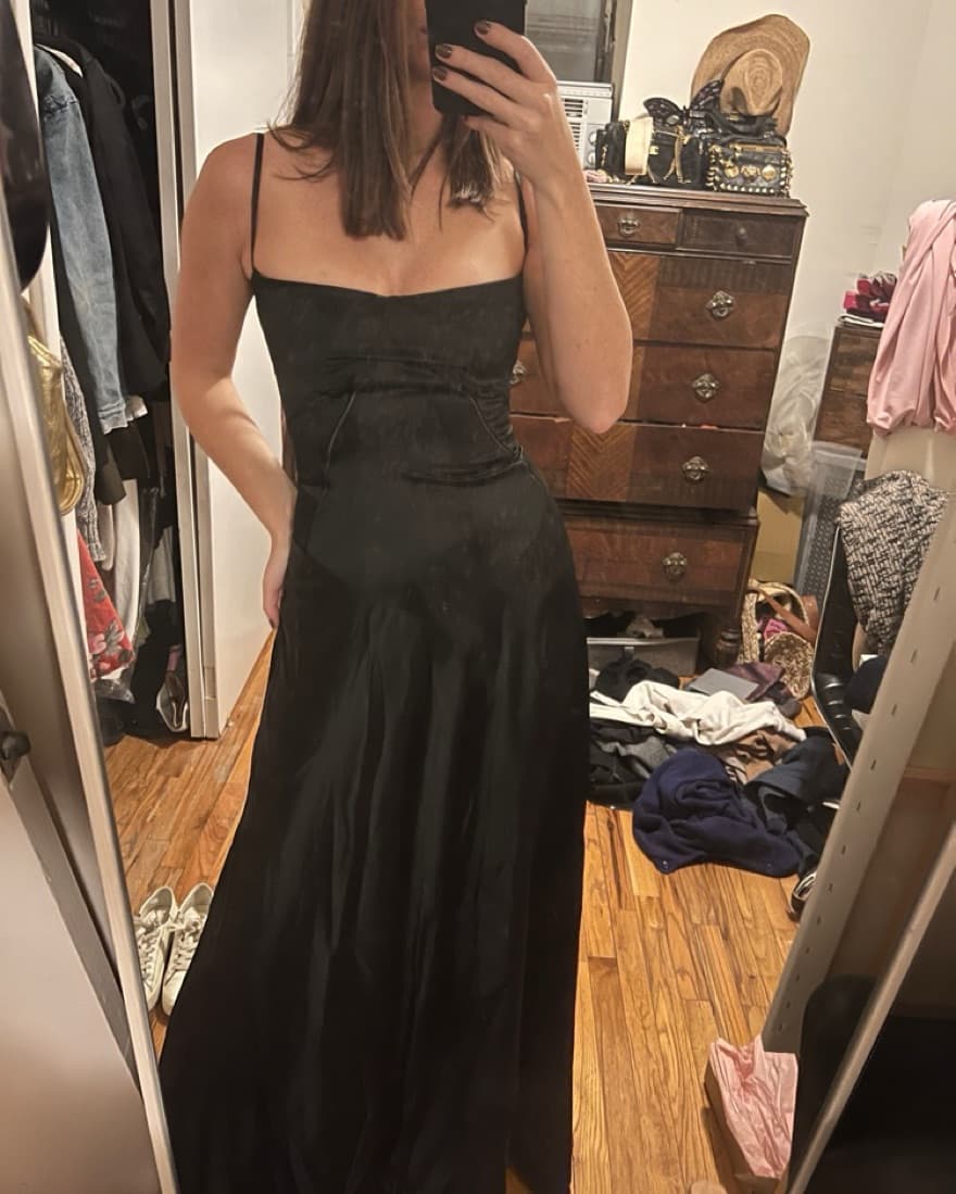 House Of CB Black Tie Dress  - Image 6