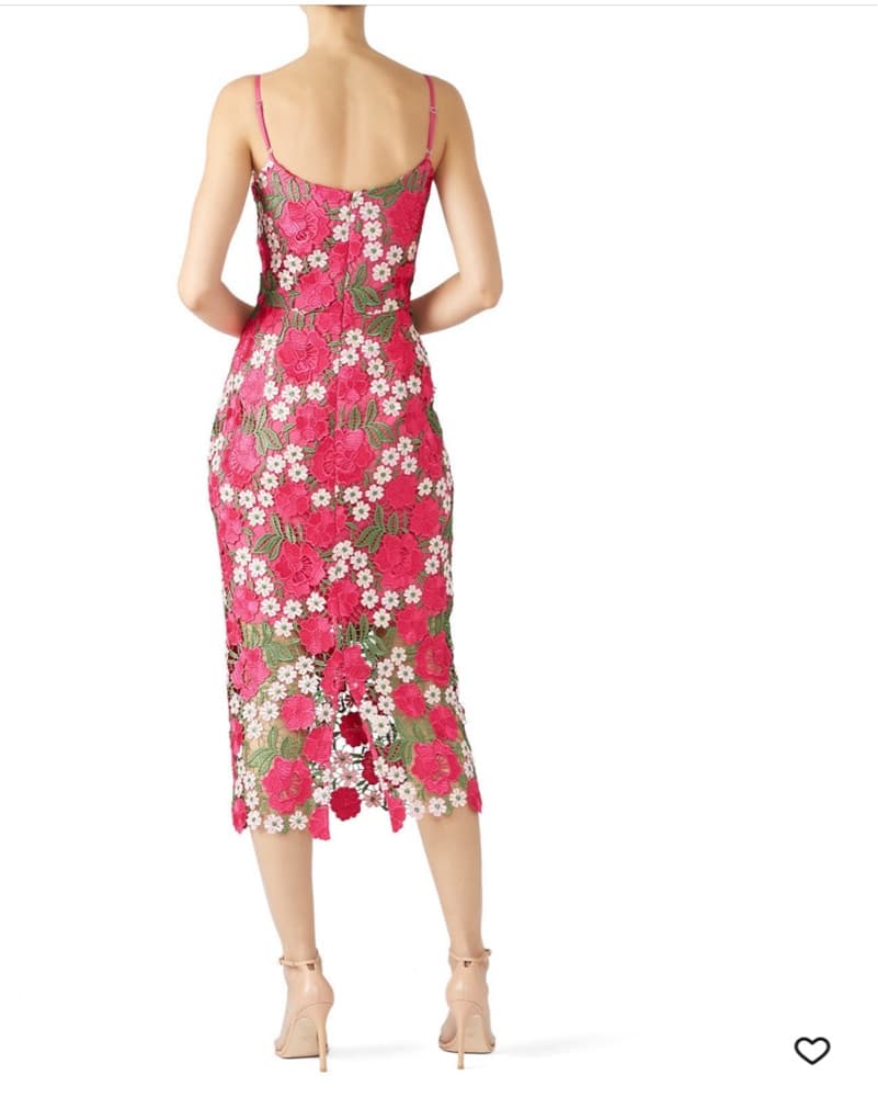 Dress The Population Alexa Lace Dress - Image 3