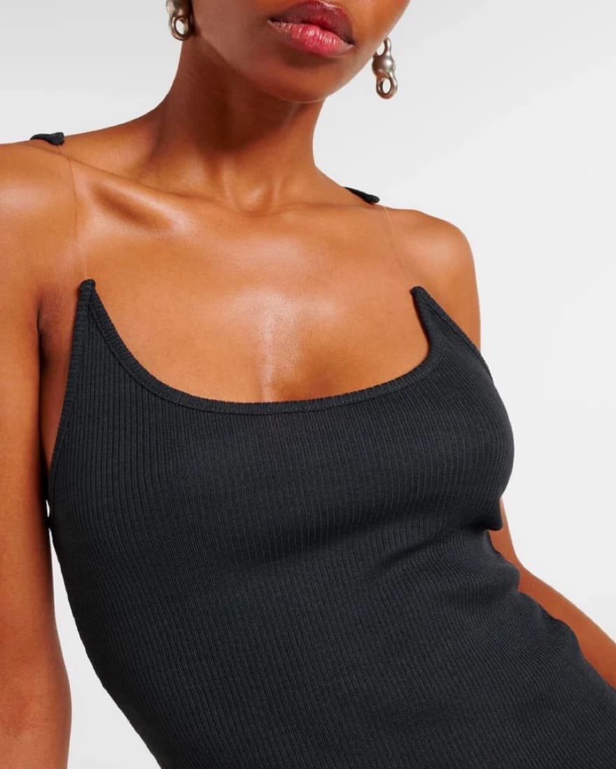 Black Invisible Houdini Tank Top  - Image 2