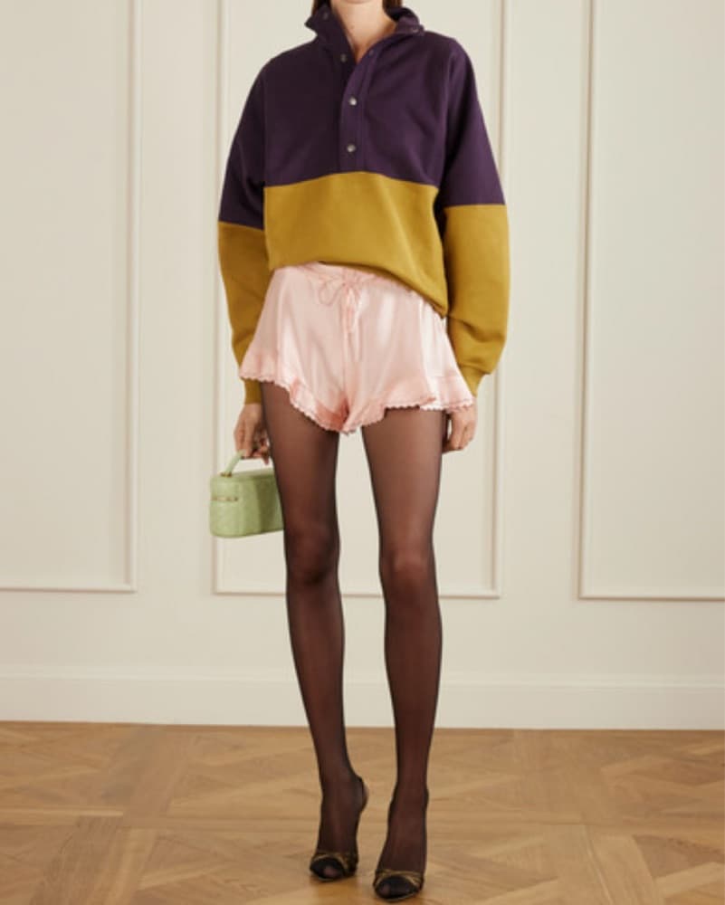 Saint Laurent Scalloped Shorts - Image 1