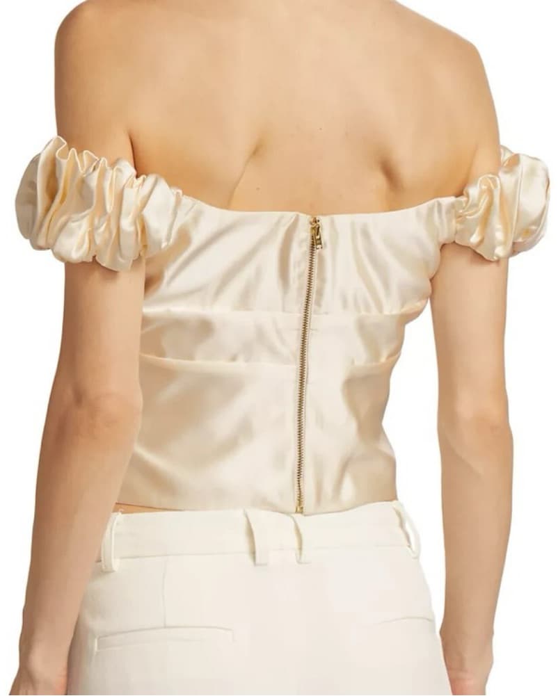 Loveshackfancy Satin Top - Image 2