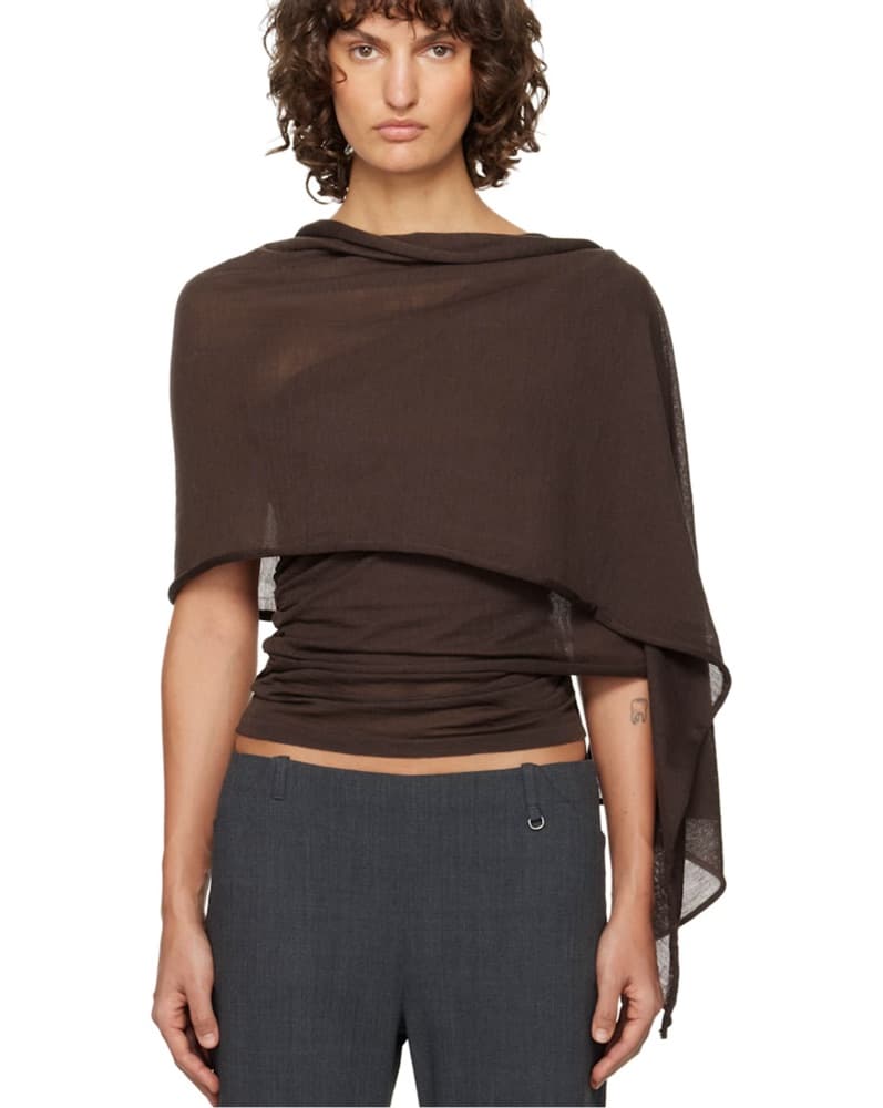 Paloma Wool Brown Puzzle Top - Image 2