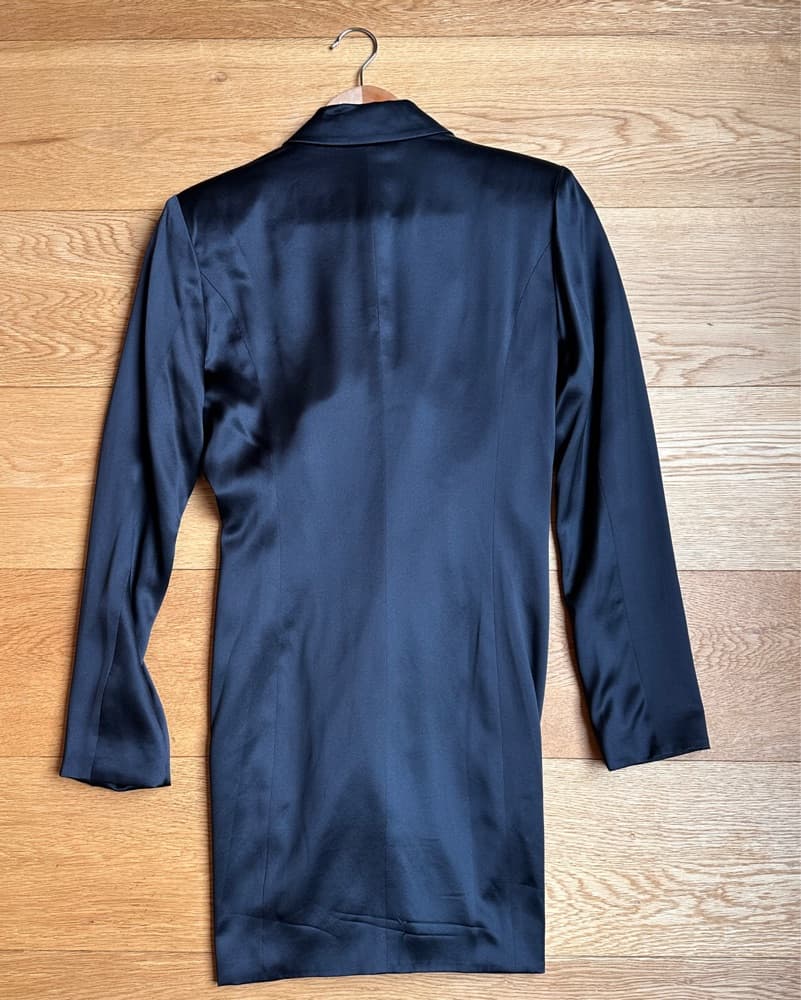 Fleur du mai Sophisticated Satin Dress - Image 3