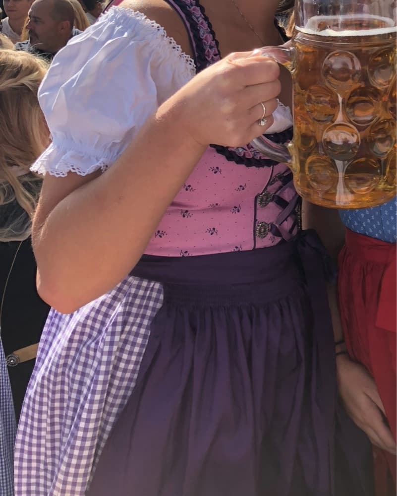 Purple And Pink Drindl - Image 1