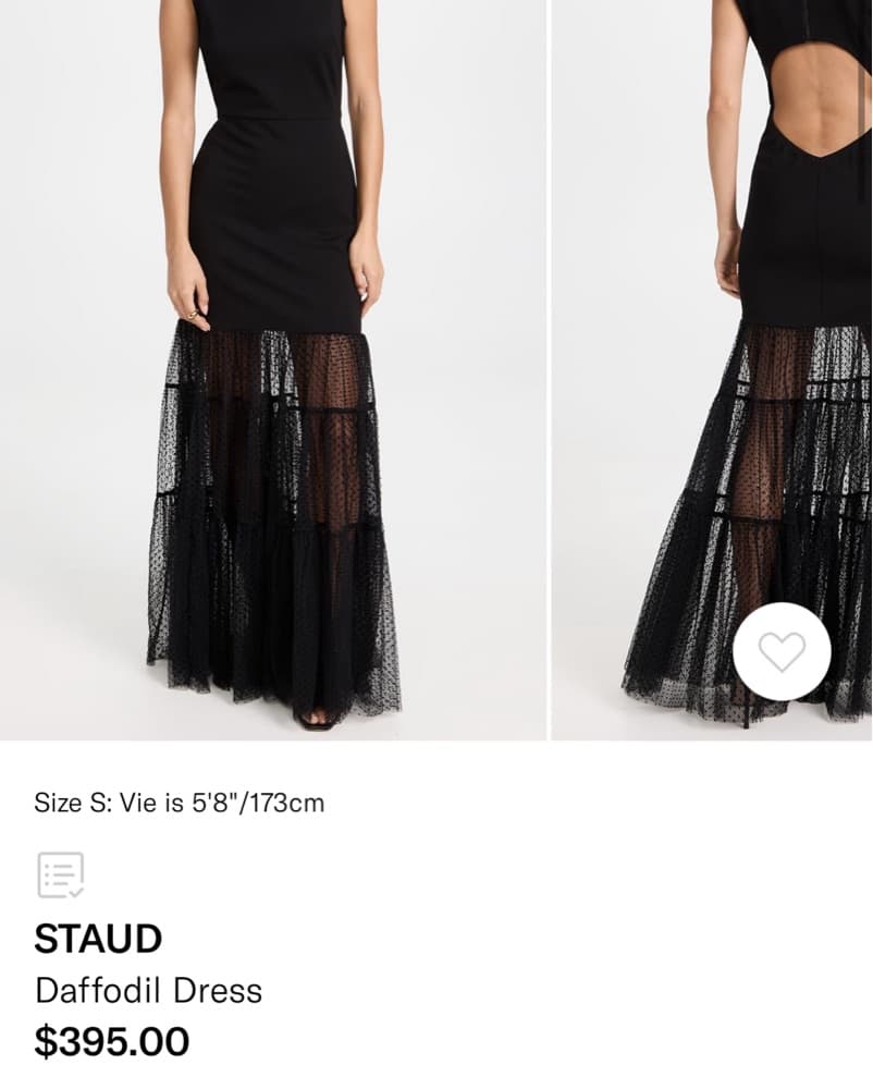 $395 STAUD Daffodil Dress  - Image 3