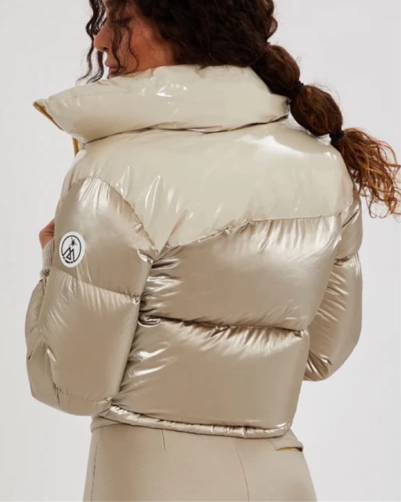 My Sunday Ski Bomber Jacket Champagne  - Image 3