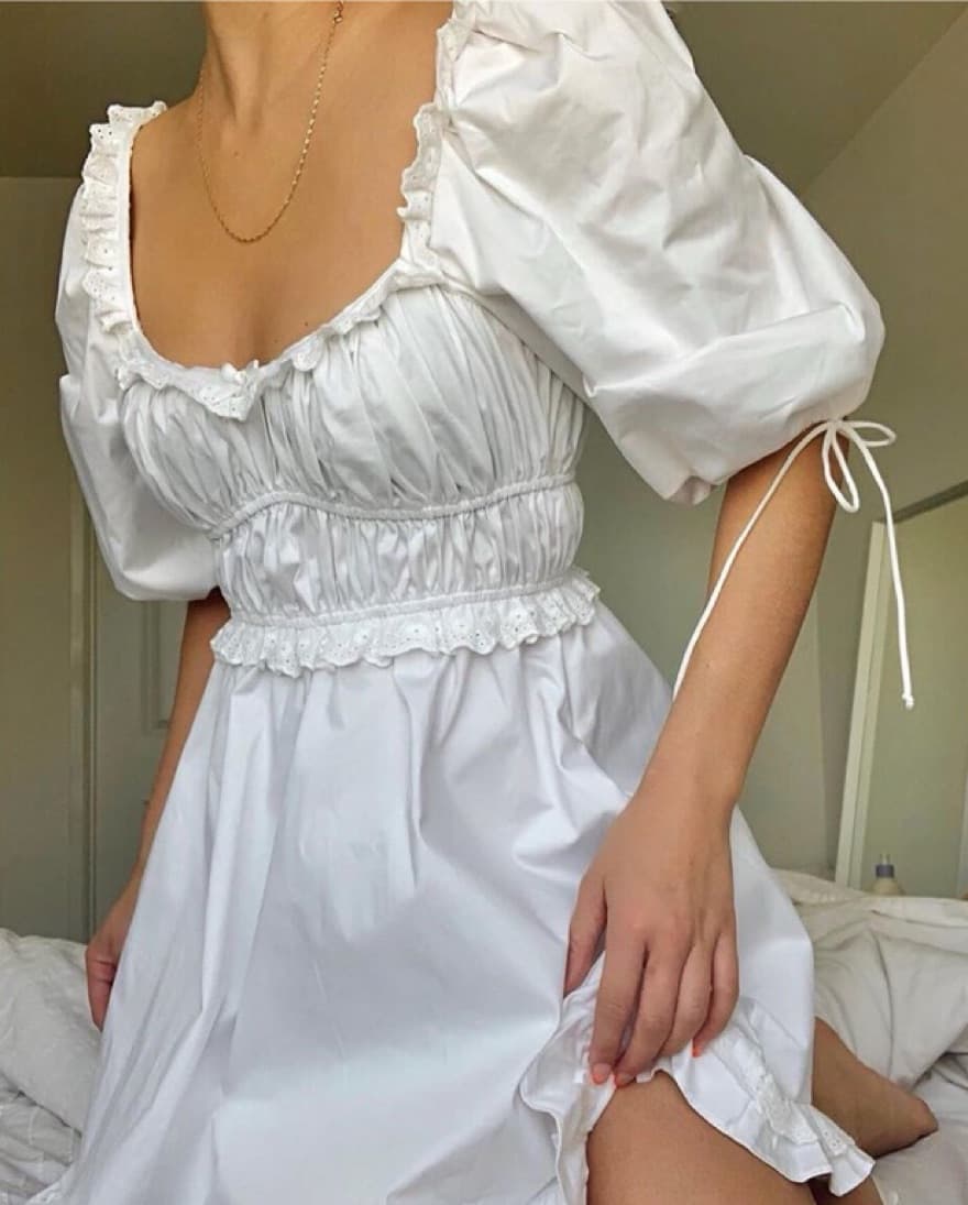 For Love & Lemons Jackson Mini Dress - Image 1