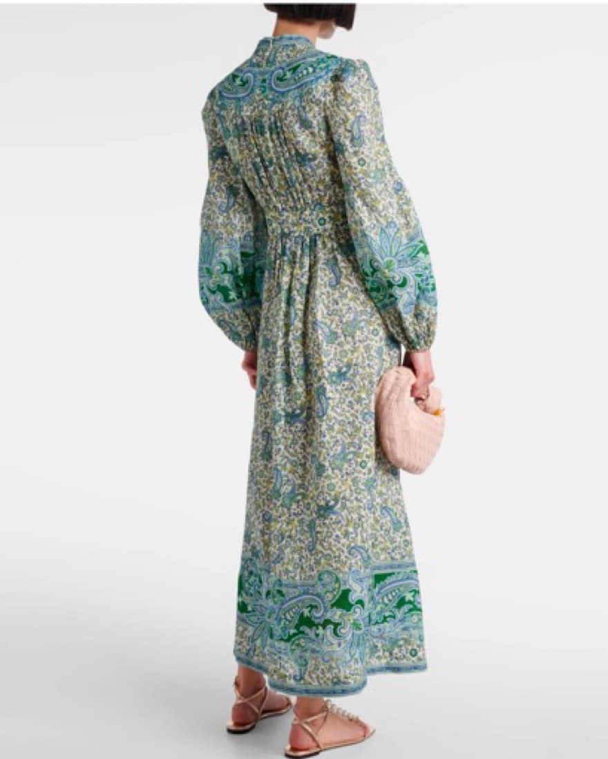 Zimmermann Ottie Floral Print Maxi Dress - Image 4