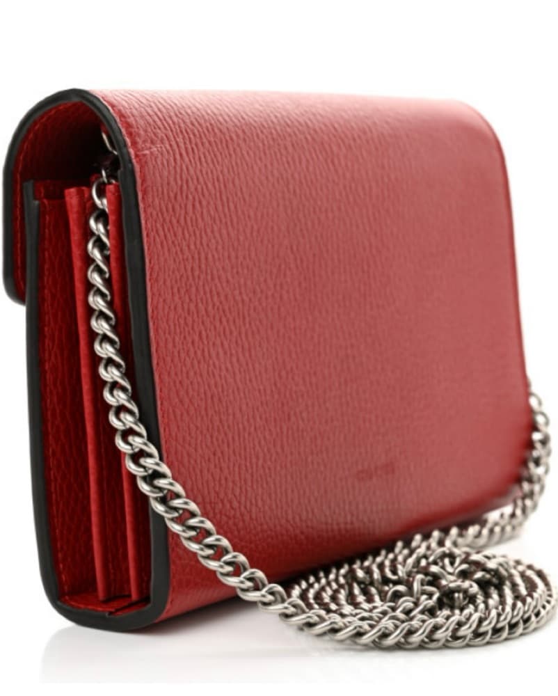 Gucci Calfskin Dionysus Chain Wallet - Image 4