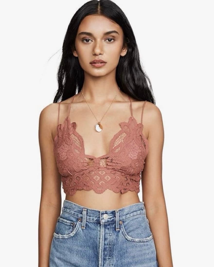 Free People FP One Adella Bralette Lace - Image 1