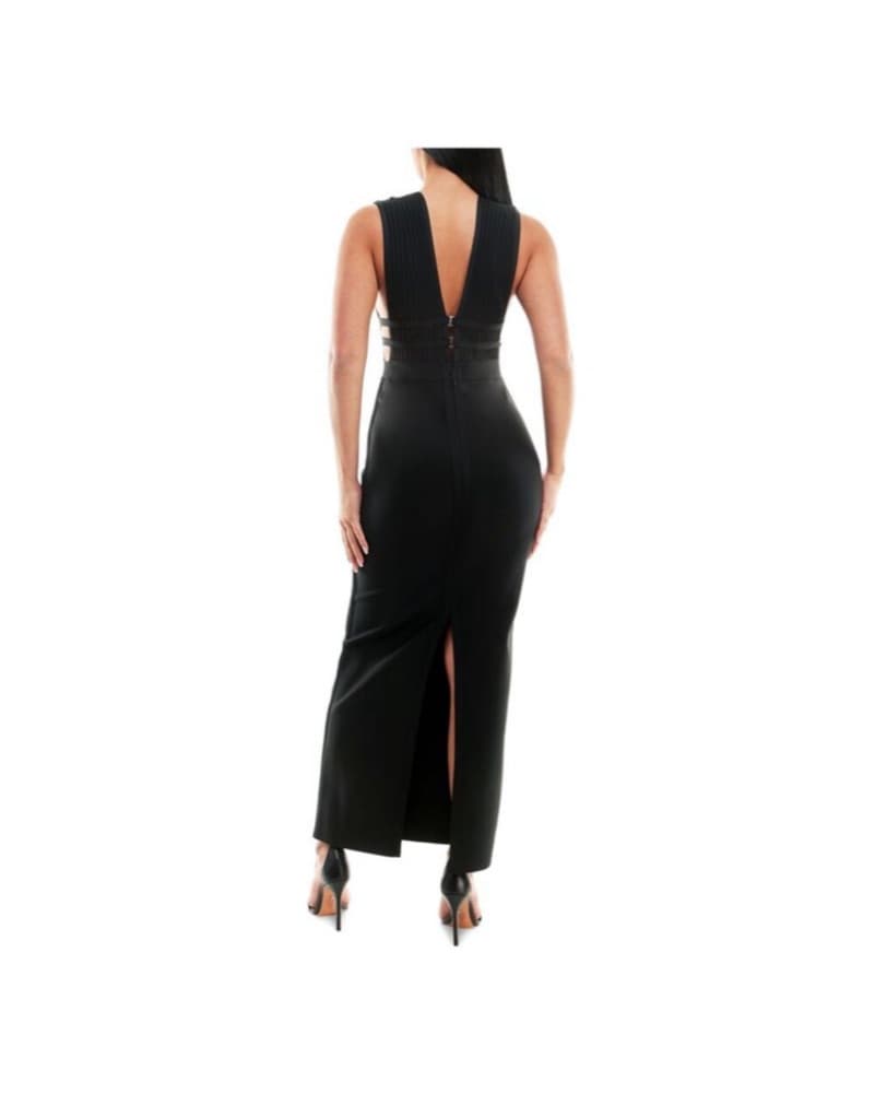 Sophisticated Black Maxi Dress - Image 2