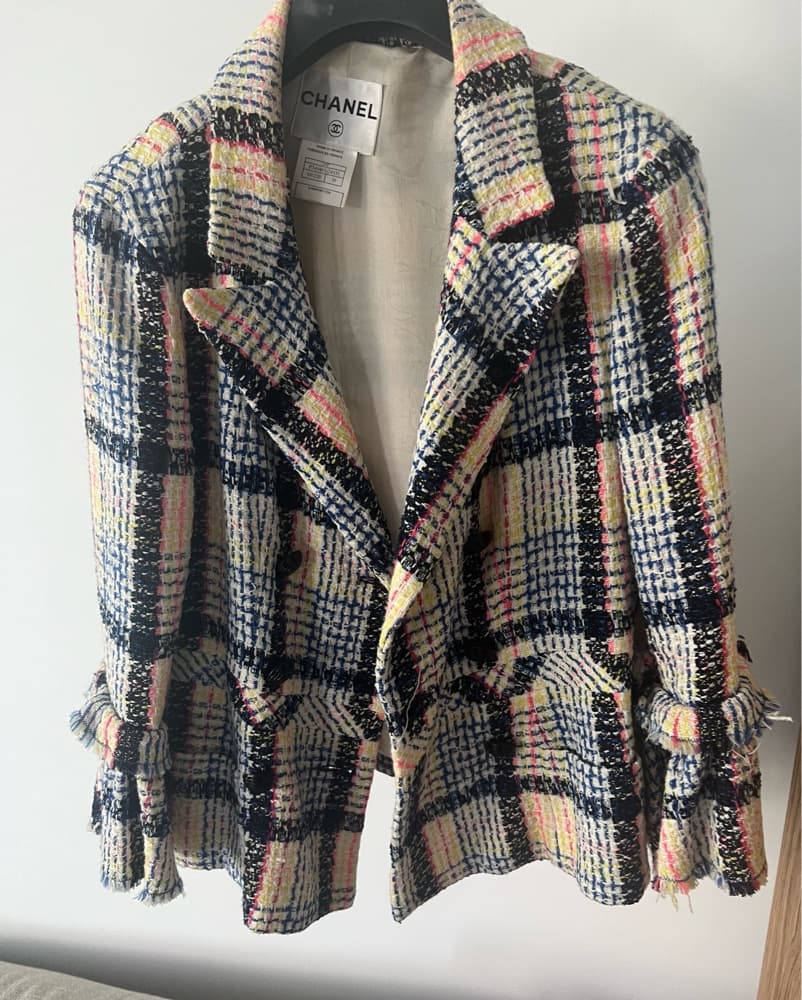 Chanel Pashel Tweed Blazer - Image 1
