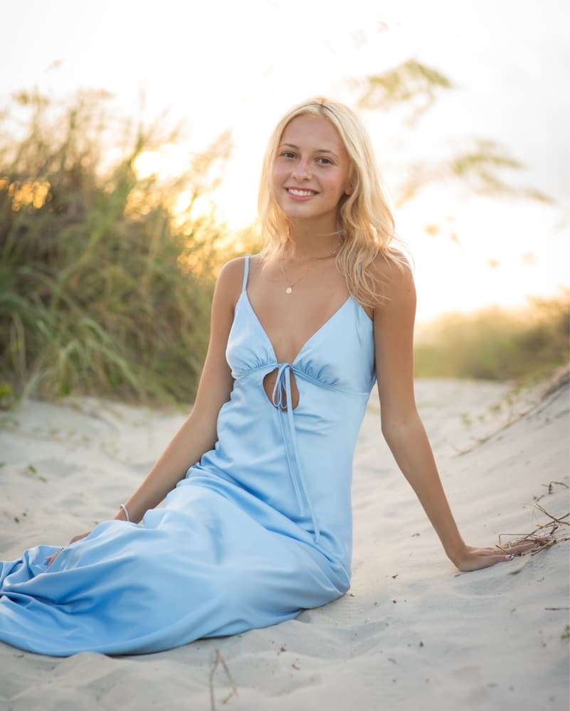 Peppermayo Flora Satin Maxi Dress - Image 3
