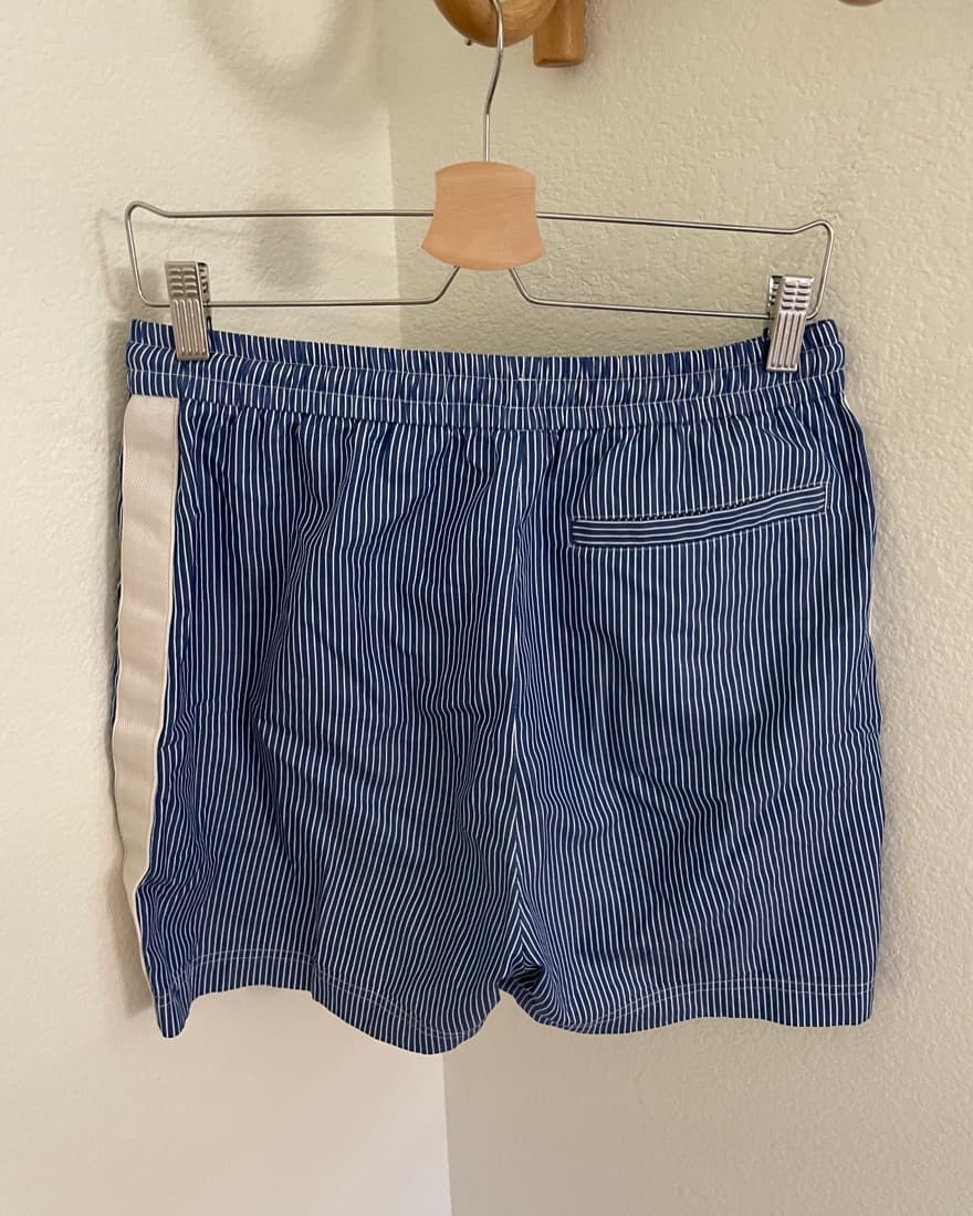 Loewe Anagram PinStripe Shorts Size M - Image 3