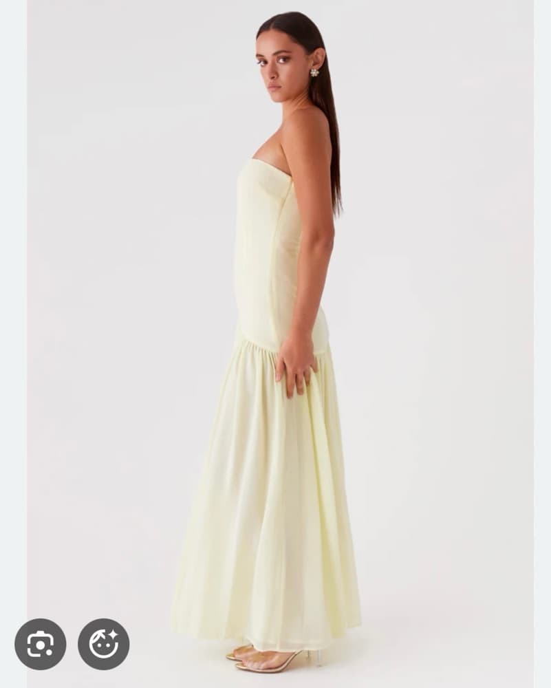 Elegant Strapless Maxi Dress - Image 3