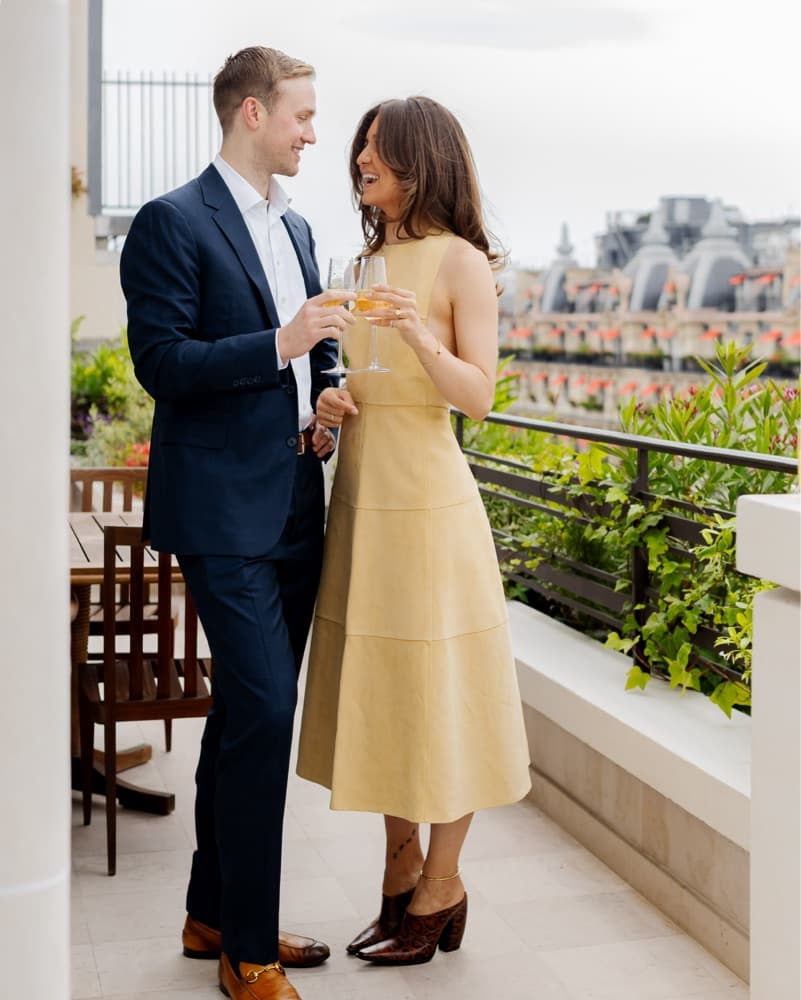 Jacquemus La Robe Halter Suede  - Image 1