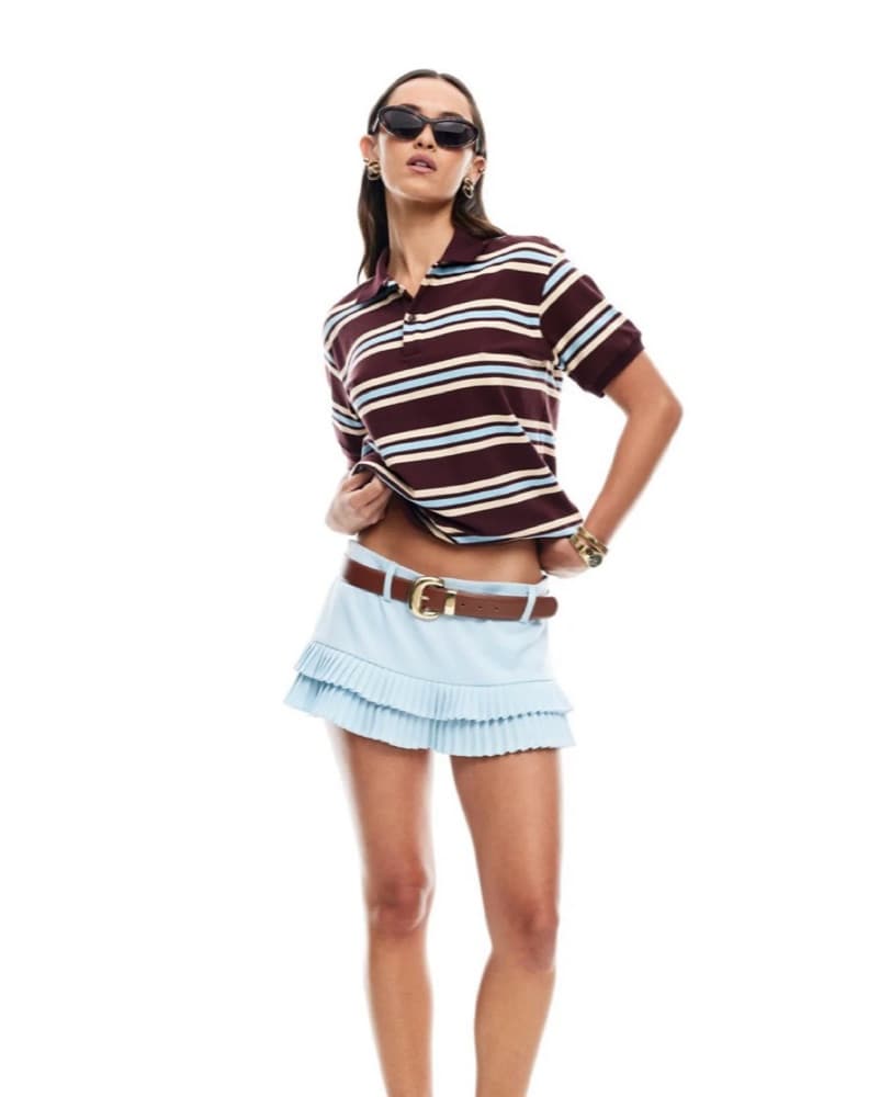 Lioness - DOUBLE RUFFLE MINI SKORT - Image 2