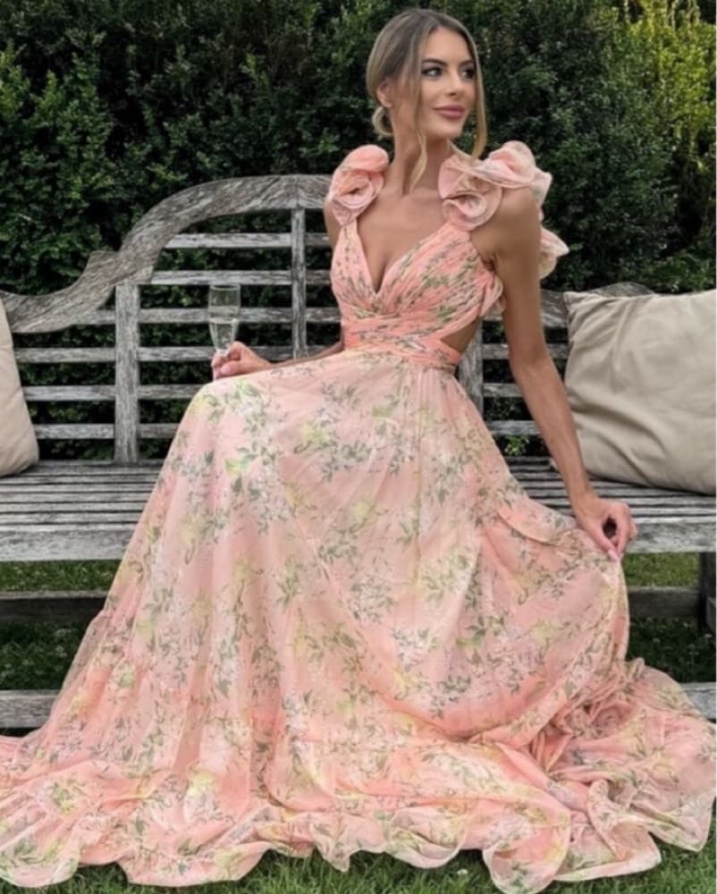 Mac Dougal Floral Maxi Dress - Image 1