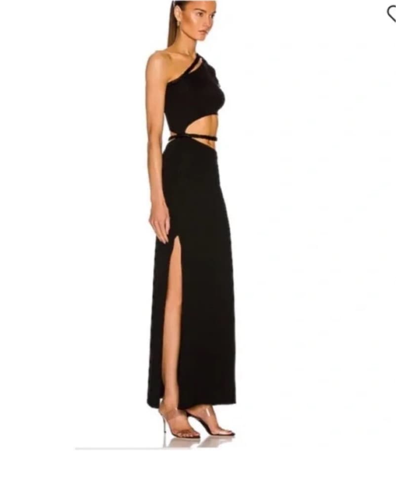 ATOIR Black One Shoulder Dress - Image 2