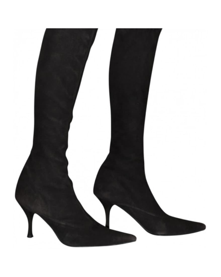 stuart weitzman deep chocolate ss boots - Image 3